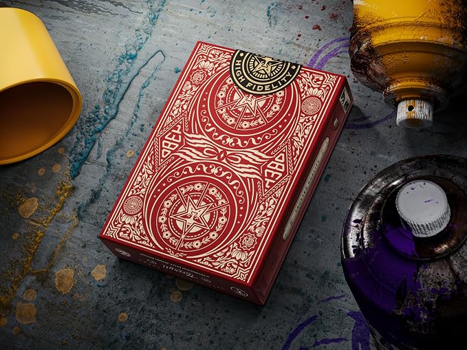 Juego de Naipes Póker Red Obey theory11 miniatura 4