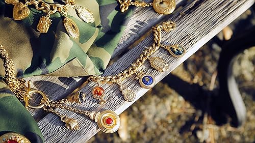 Miniatura 5 de Ben-Amun Jewelry - Pulsera de oro con múltiples dijes inspirados en la vendimia