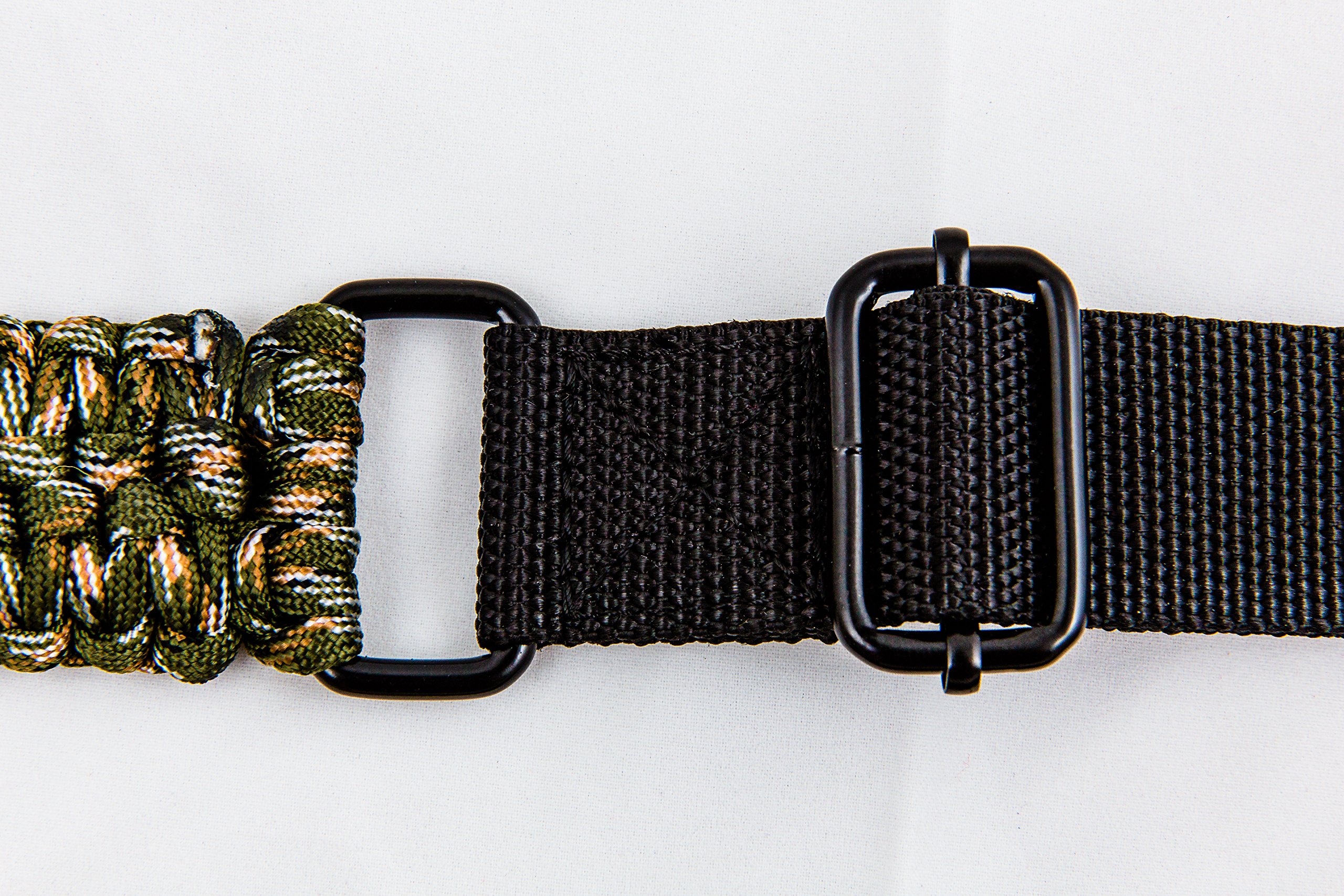 TLO Outdoors Paracord Gun Sling Tactical 2Point Rifle Sling, Extra