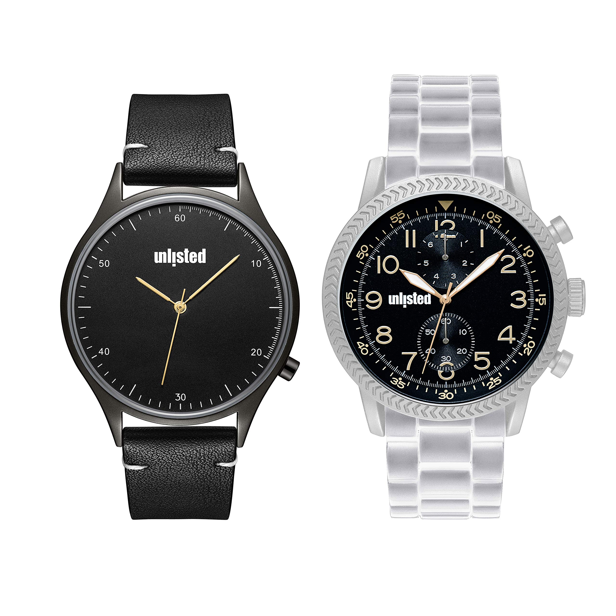 Unlisted by Kenneth Cole Autumn-Winter 20 Analog Black Dial Mens Watch-UL51146001 (B0862FZLFY) Amazon Price History, Amazon Price Tracker