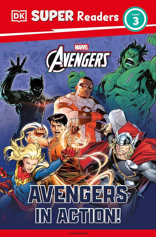 DK Super Readers Level 3 Marvel Avengers in Action