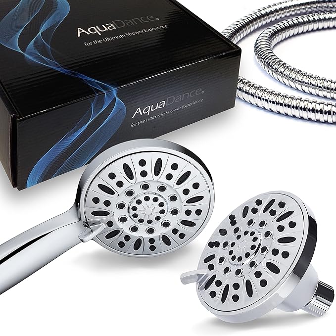 Combo de Ducha AquaDance Chrome 48 Ajustes con Regadera Fija y de Mano miniatura 2