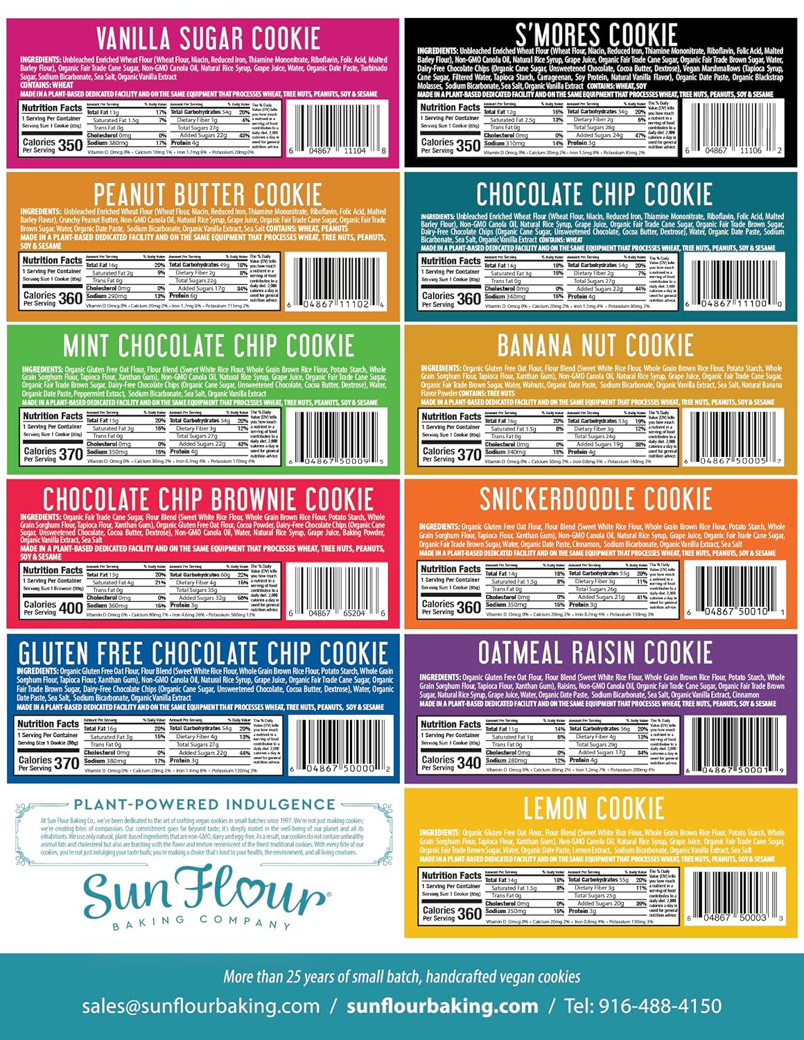 Sun Flour Baking Company's HOORAY! Vanilla Sugar, Vegan, Non GMO, 3 oz (3oz, Vanilla Sugar) 12 Pack