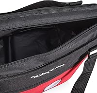 Vista 8 de PICNIC TIME Disney Mickey Mouse Shorts Topanga - Bolsa enfriadora suave, hielera para pícnic, (negro con patrón rojo)