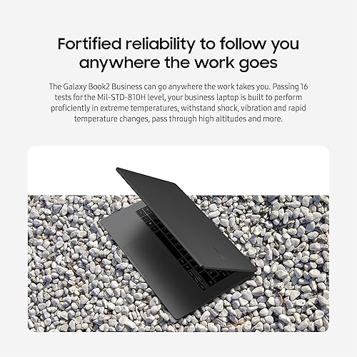 Miniatura 7 de SAMSUNG Computadora portátil Galaxy Book2 de 14 pulgadas, i7-1270P  32GB  1TB, Windows 11 PRO, procesador Intel vPro de 28W de 12 generación con