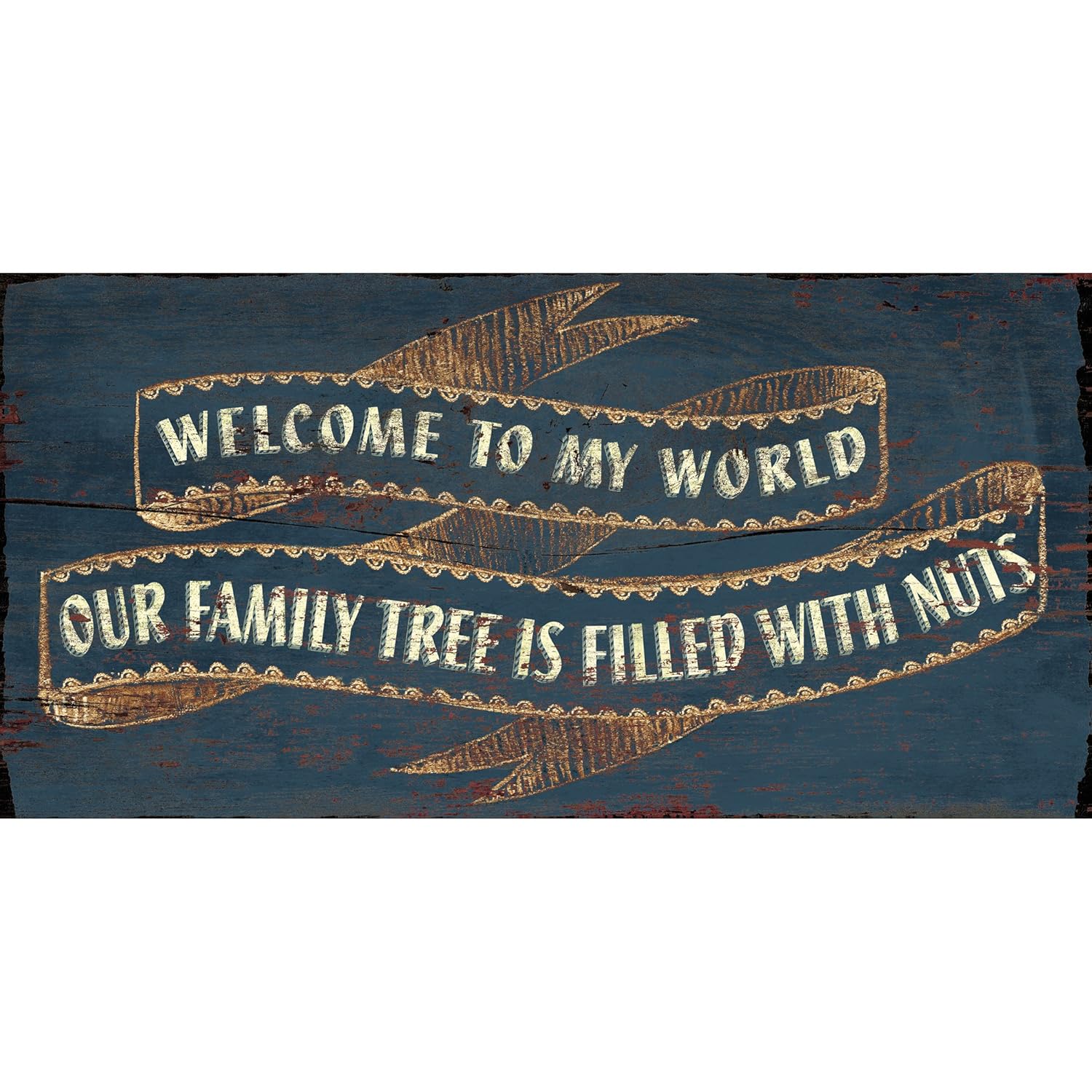 Portfolio Canvas Décor Canvas Print Wall Art - Vintage Signs - Welcome ...