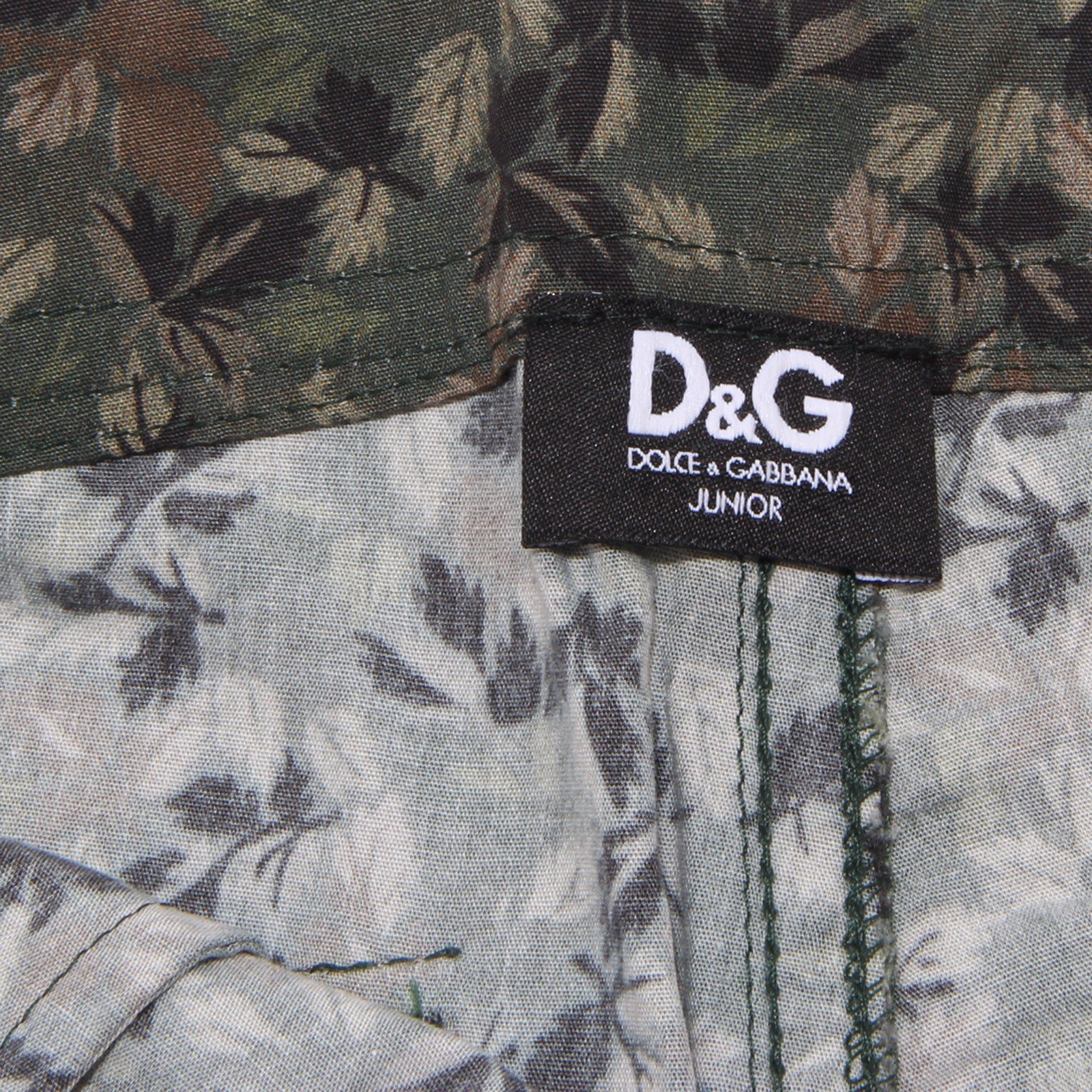 Dolce & Gabbana 1692S Bermuda Bimbo Cotone Verde Short Pant Kid