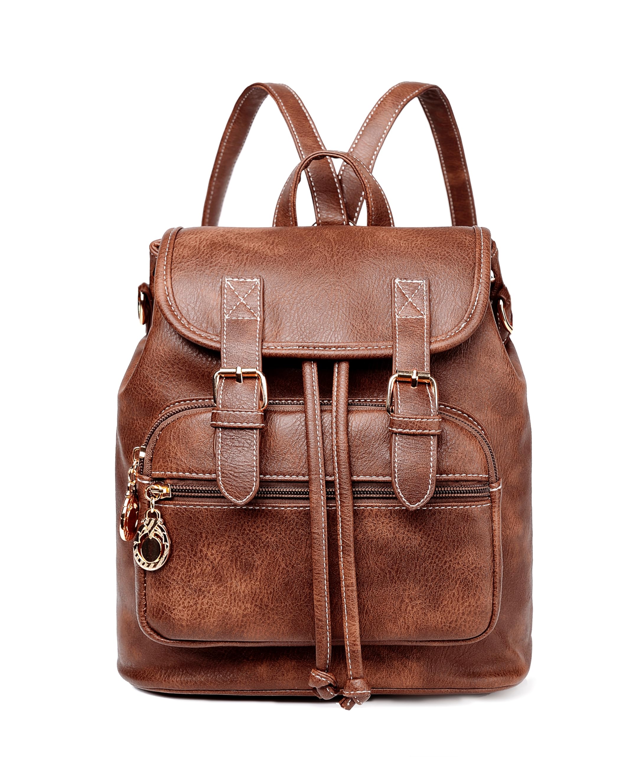 Dora & Liz Mini Backpack Purse for Women Leather Fashion Cute Small Backpacks Lightweight Travel Ladies Shoulder Bags