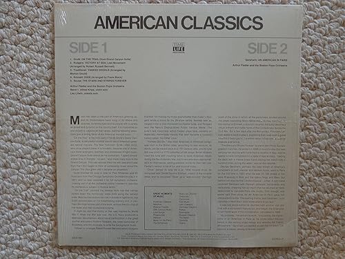 Vista 2 de Time Life American Classics Great Moments of Music Volume 1 Featuring Arthur Fiedler and the Boston Pops Orchestra Tracklist On The Trail. Victory