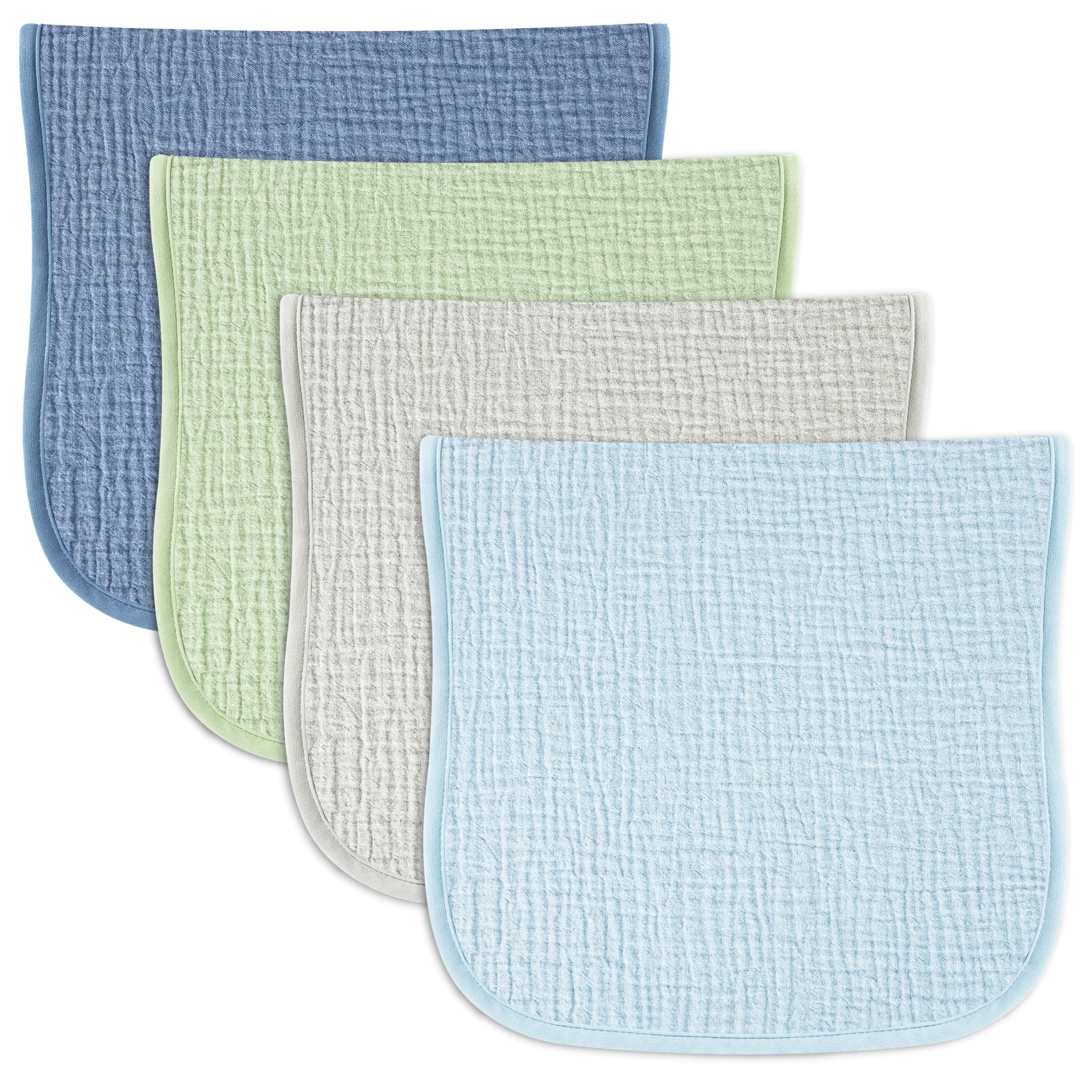 Kewlife gift Spucktücher aus Musselin 50x25cm Ultraweich und Saugfähig Wiederverwendbare Moltontücher Baby für Jungen und Mädchen Unverzichtbar für Neugeborene zum Sabbern und Bäuerchen Machen