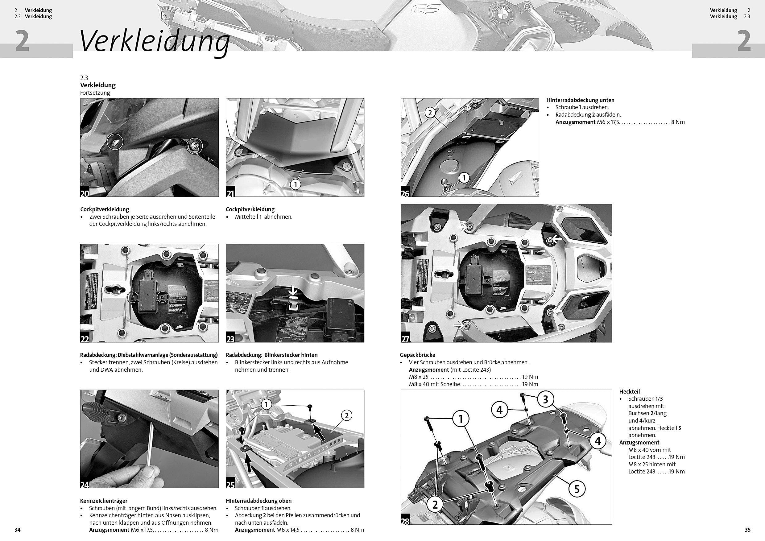 BMW R 1200 GS, R 1250 GS & Adventure, Reparaturanleitung: Typen, Technik, Tipps, Tricks; Das umfassende Handbuch