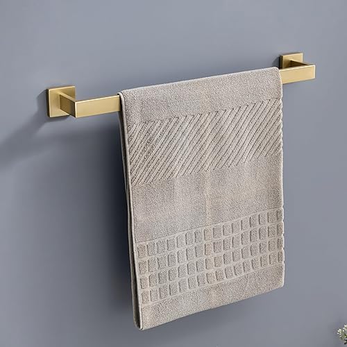 Miniatura 6 de Kit de accesorios de baño de 10 piezas, juego de acero inoxidable SUS304 con acabado cepillado, con 2 barras de toalla de 23.6, 2 anillos de toalla,