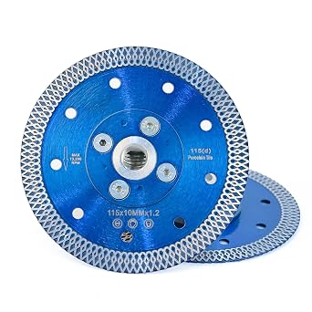 4.5" Porcelain Tile Blade Diamond Cutting Blade with Arbor 5/8"-11 for Granite Marble Ceramic Tile