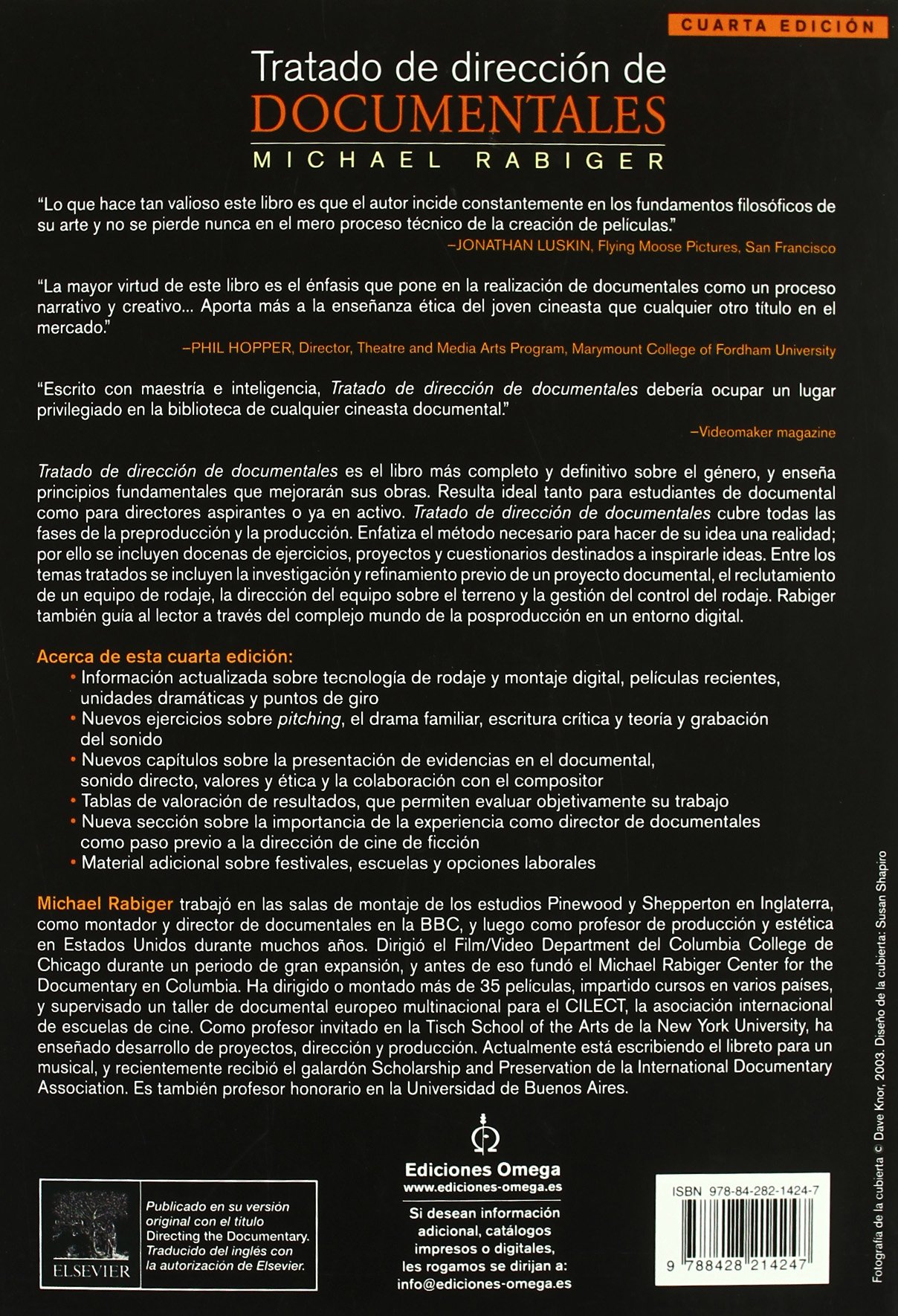 TRATADO DE DIRECCION DE DOCUMENTALES (FOTO,CINE Y TV-CINEMATOGRAFÍA Y TELEVISIÓN)