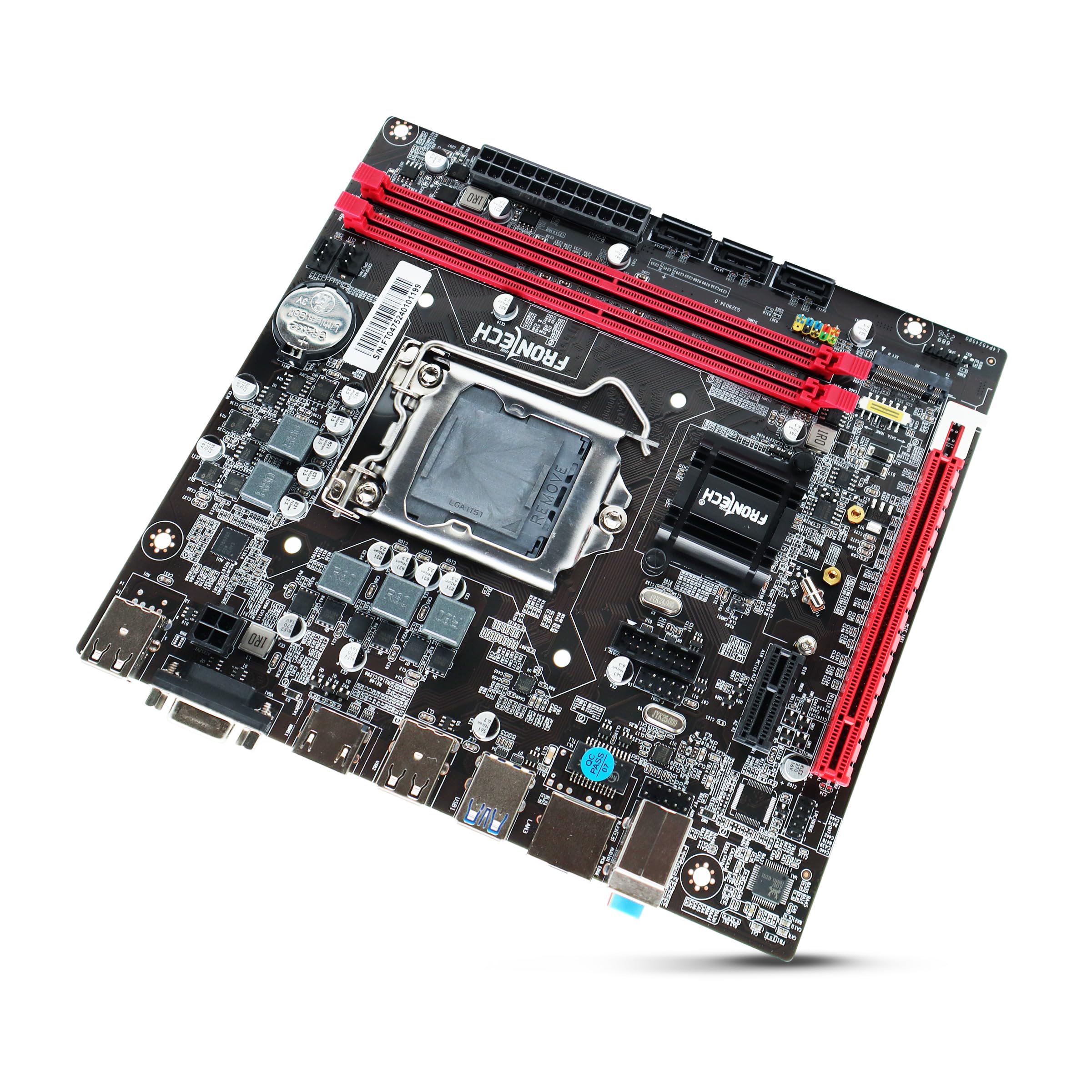 Frontech H110 Motherboard, LGA 1151, Supports Intel 6th–9th Gen i3/i5/i7/Celeron/Pentium, DDR4 32GB, HDMI, VGA, USB 3.0, M.2 NVMe, 3-Year Warranty (FT-0493)-image-30