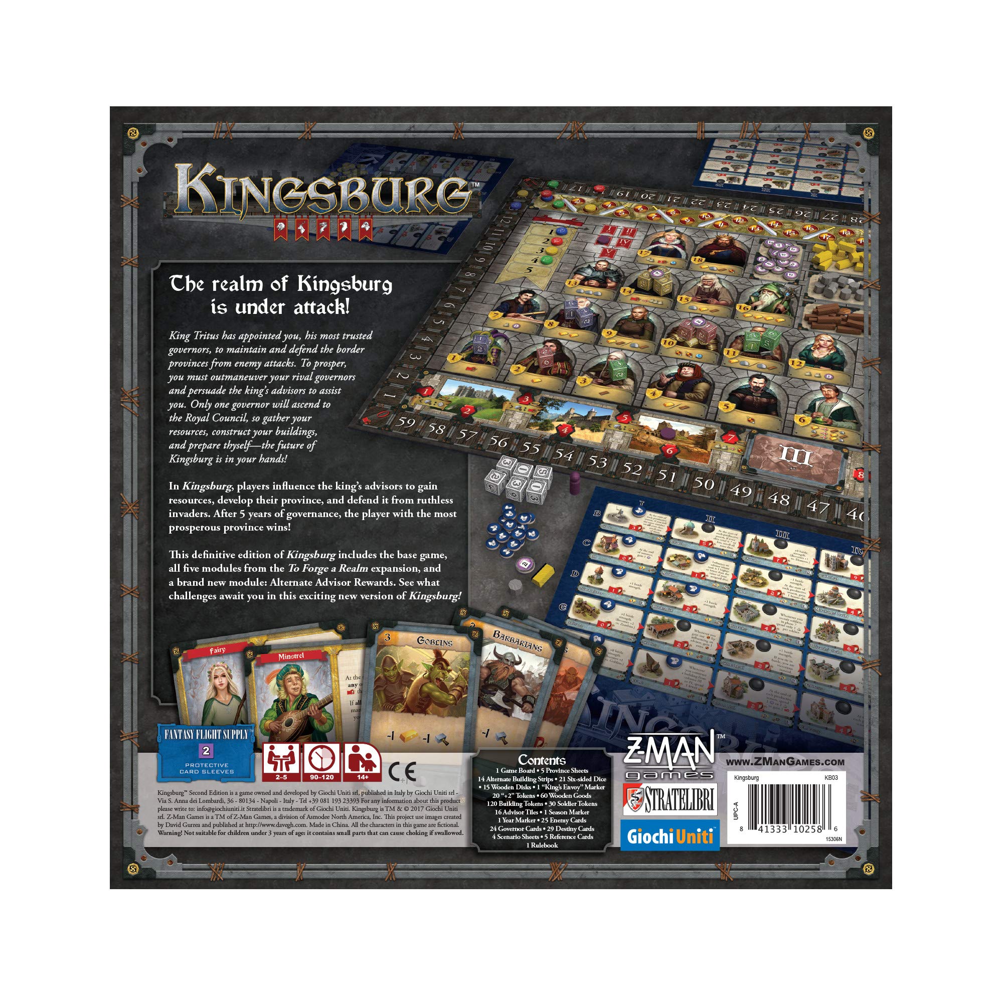 Z-Man Games Kingsburg