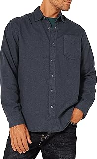 Amazon Essentials Men's Long-Sleeve Flannel Shirt