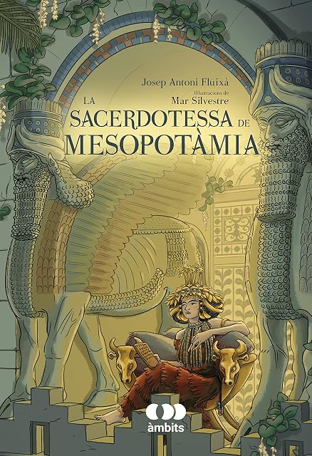 Portada de La sacerdotessa de Mesopotàmia
