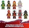 LEGO NINJAGO Focus Arc Dragon Creative Toy Making Set Including 8 Ninja Minifigures and 1 Spinjitzu Spinning Top Tool for Girls and Boys Over 71836-9 Years Old, Gift Idea for Kids (869 Pieces)