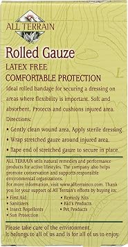All Terrain Rolled Gauze 3 X 2.5, 2.5 YD