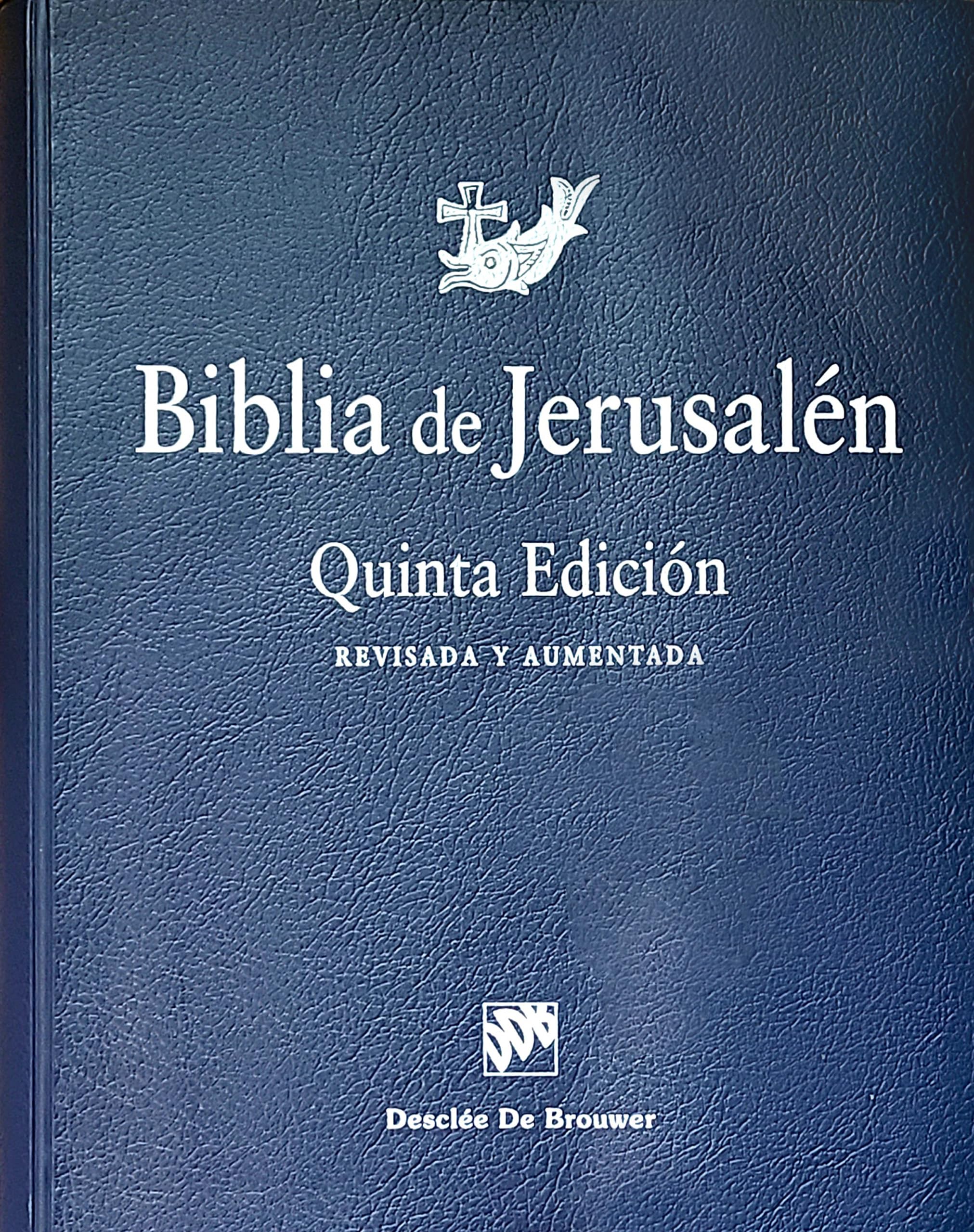 Biblia de Jerusalén/ Jerusalem Bible: Totalmente Revisada Rústica