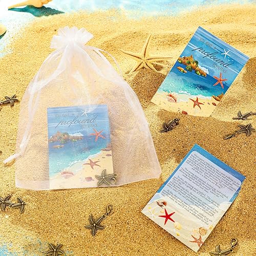 Miniatura 10 de Juego de 90 tarjetas de regalo de Starfish Story, mini tarjetas de apreciación de recuerdo, tarjetas de tamaño de cartera de Starfish Story, regalos