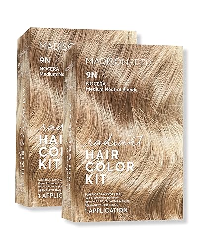 Miniatura 26 de Madison Reed - Kit de tinte radiante para el cabello, tinte permanente para el cabello, 100 % cobertura de canas, sin amoníaco, castaño claro Novara
