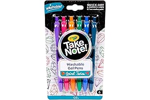 CRAFTS 4 ALL Iridescent Pastel Gel Pens