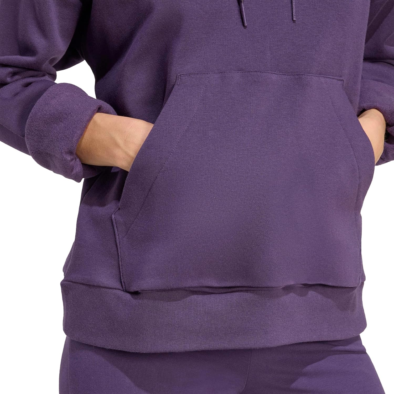 adidas womens Essentials Small Logo Feel Cozy Hoodie - Image 3