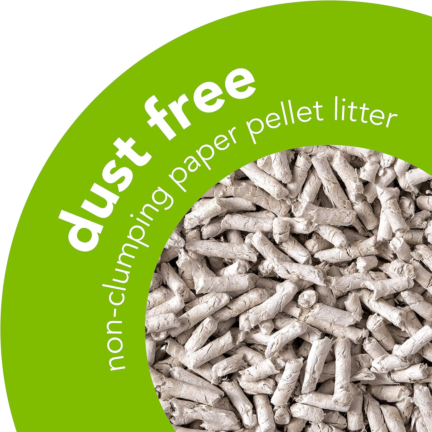 kitty litter paper pellets