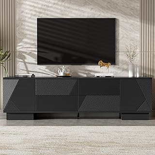 70.8 Inch Modern TV Stand for 75 Inch TVs, Minimalist Media Console with...