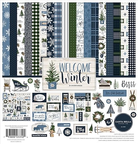 Echo Park Paper Welcome Winter Collection Kit