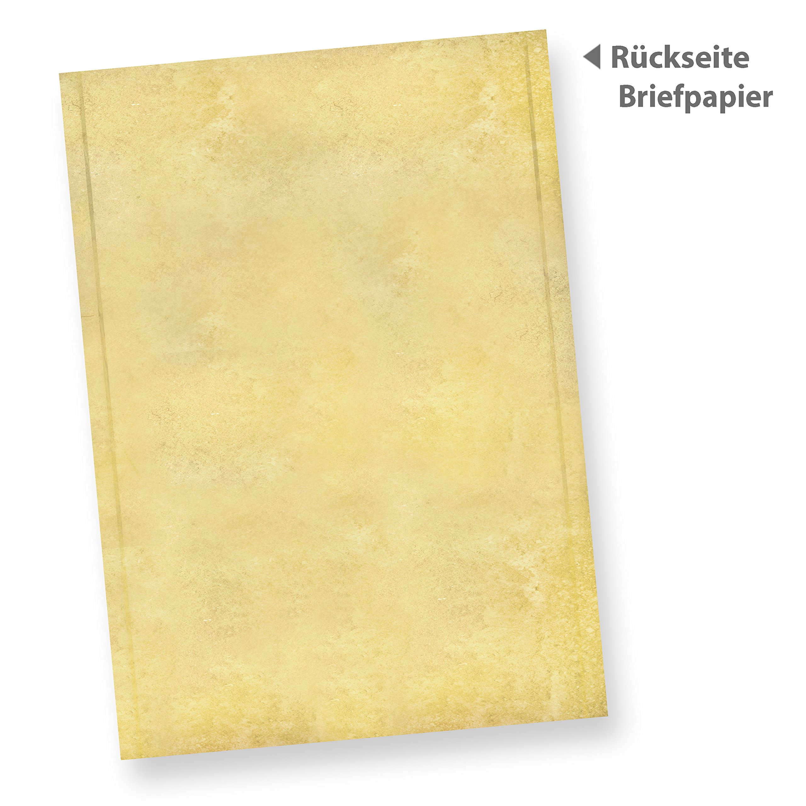 Briefpapier Sommer Sonnenblumen (500 Stück) beidseitig wunderschön bedrucktes A4 Motiv-Papier mit einer Vase mit sonnigem Sommermotiv