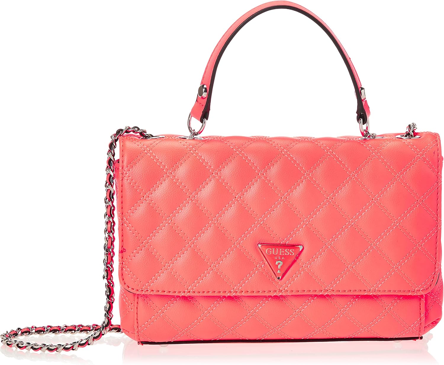 guess enrica logo crossbody bolsa