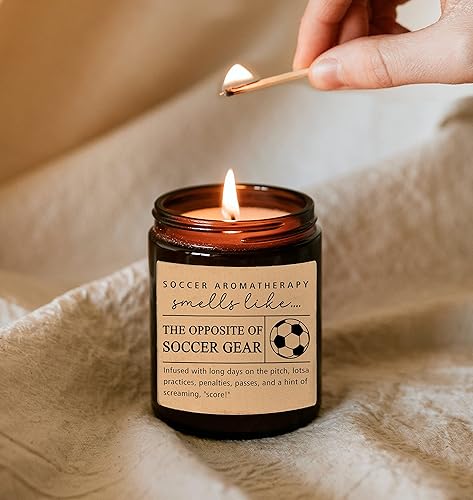 Miniatura 4 de Regalo de fútbol Vela de fútbol Regalo de jugador de fútbol Vela de jugador de fútbol Regalo para jugador de fútbol Huele como lo opuesto al