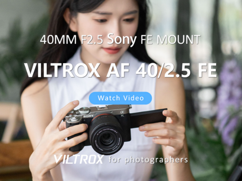 VILTROX AF 40mm f2.5 FE Full Frame Lens for Sony, 40mm f/2.5