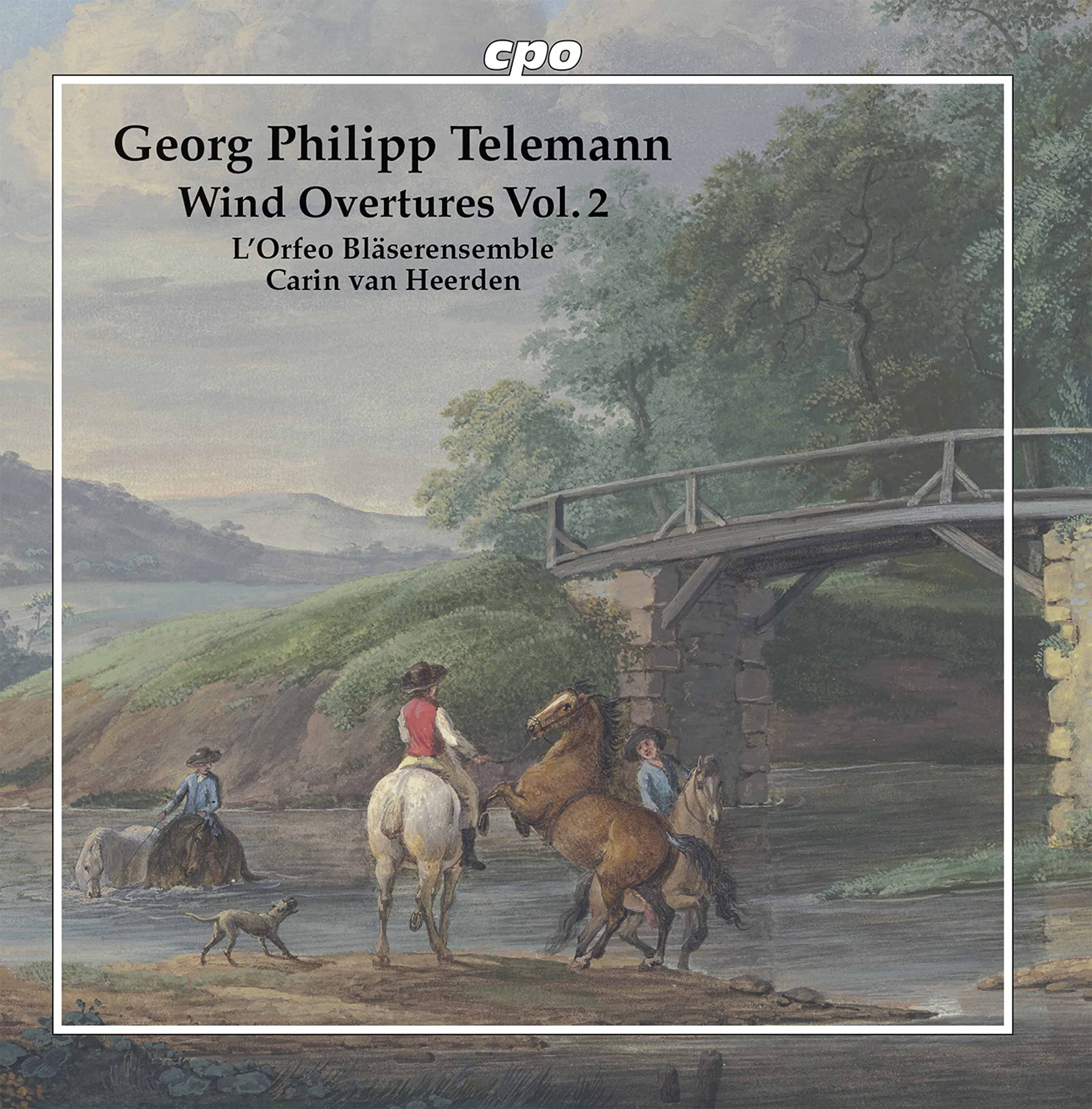 Georg Philipp Telemann: Wind Overtures Vol. 2: Overture (Quintet) TWV 44:3 in D major, Overture TWV 55 F:11 in F major (