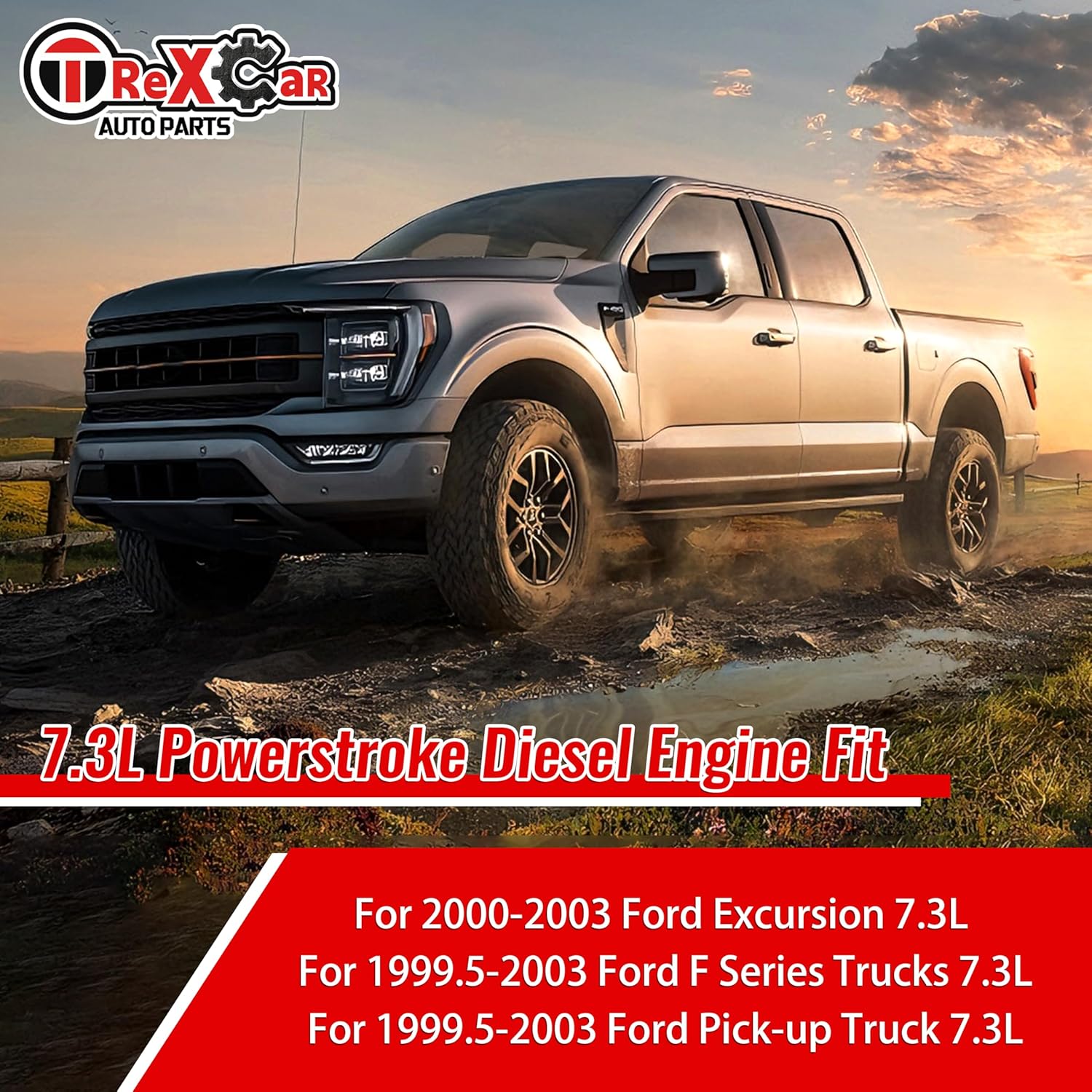 GTP38 Turbocharger for 1999-2003 Ford F-250 F-350 F-450 F-550 7.3L PowerStroke Diesel Engine OE 1831383C92