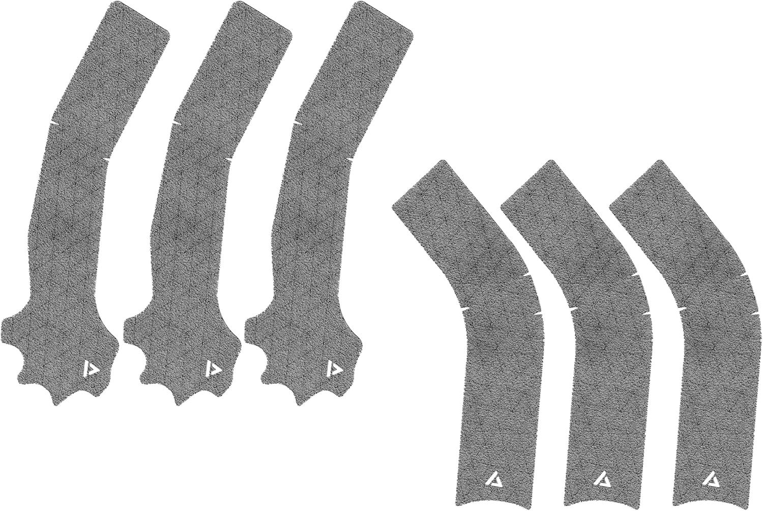 Kawasaki KX125 KX250 Rubberized Frame Grip Tape/Guards │ (Fits: 2003-2006)