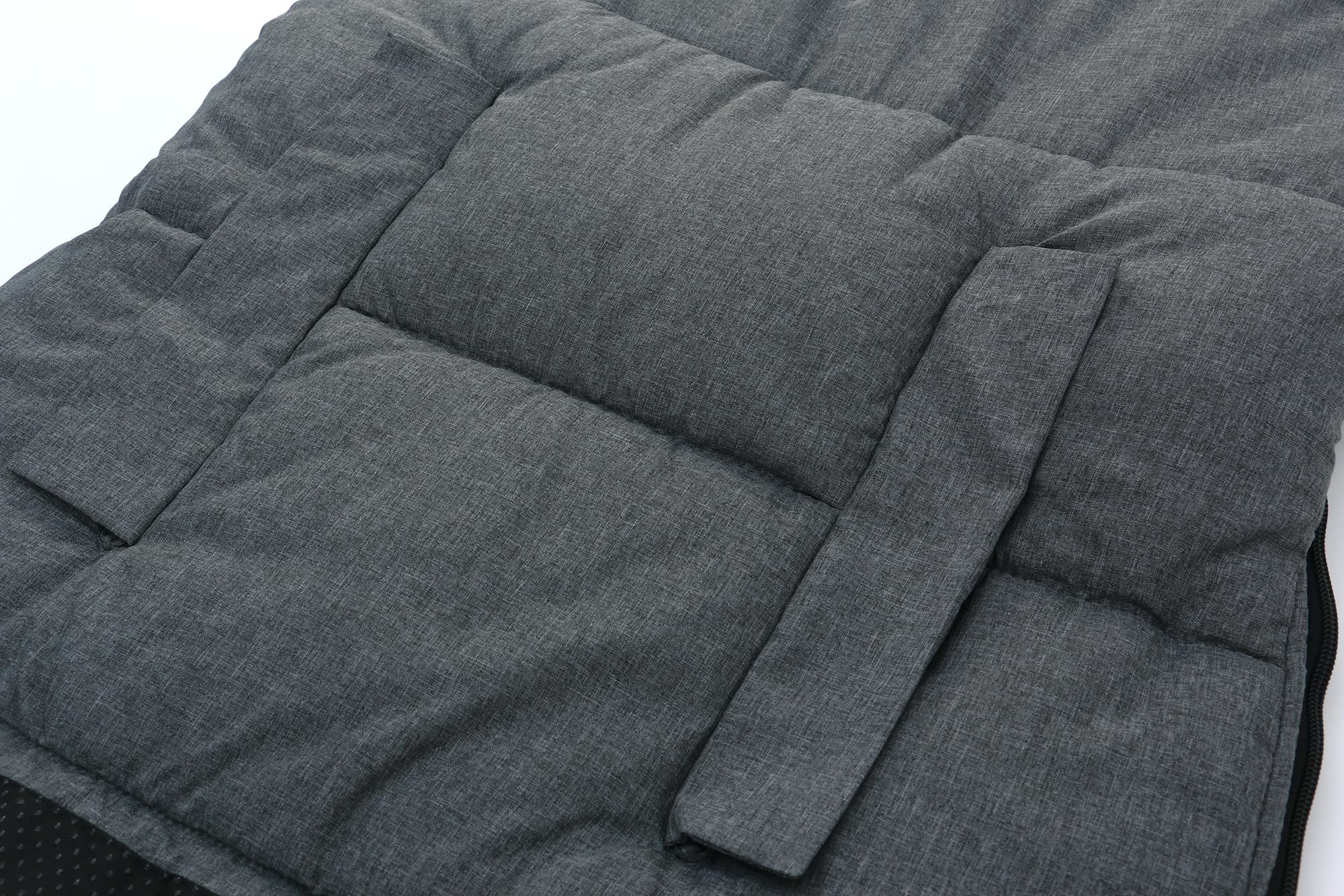 Coprigambe Invernale per Passeggino, Footmuff Universale per Seggiolino Auto, Staccabile, Lavabile in Lavatrice, Adatto a Passeggini e Carrozzine, Grigio Scuro