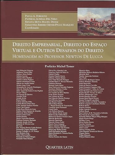 Direito Empresarial, Direito do Espaço Virtual e Outros Desafios do Direito