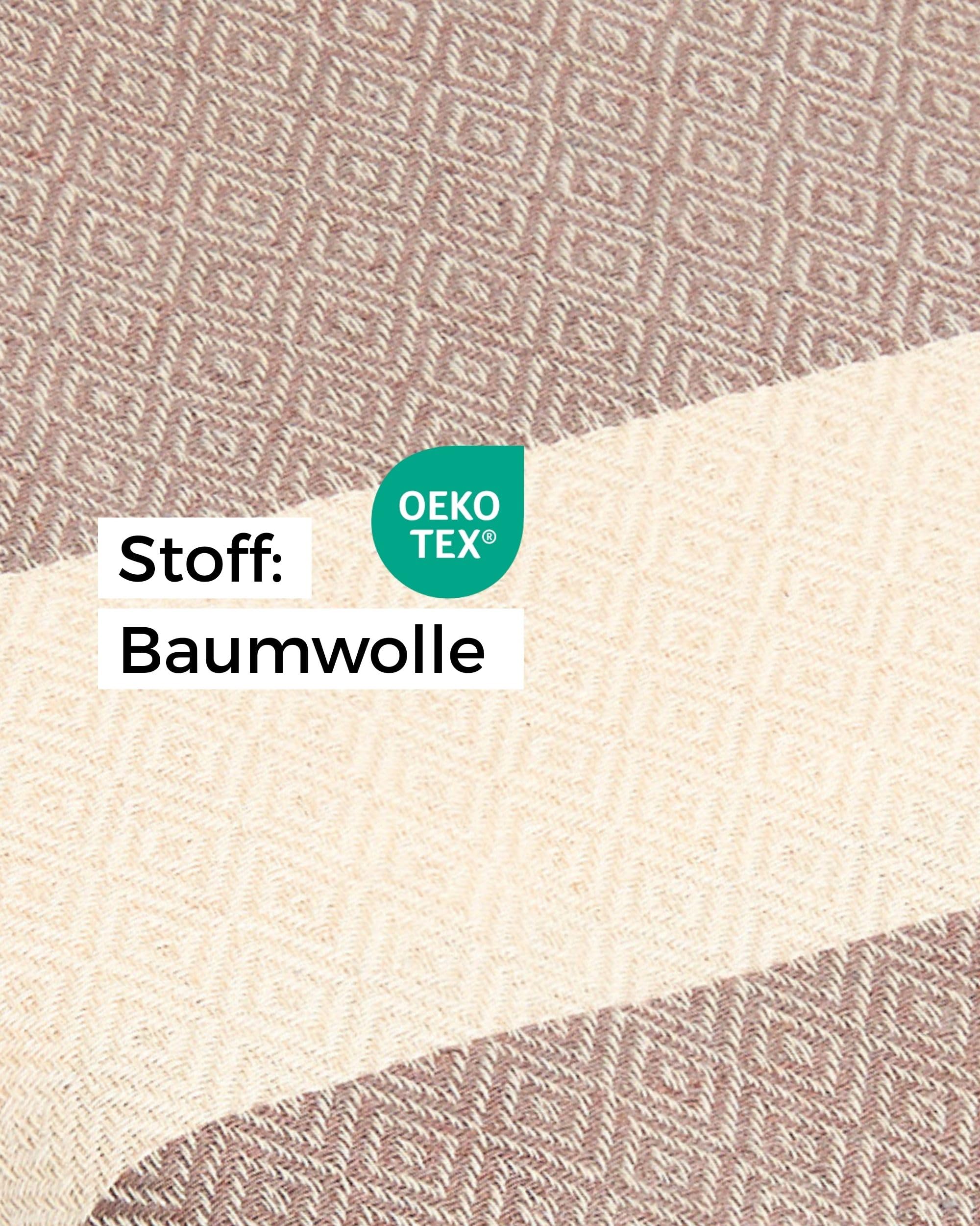 furora Holiday Strandtuch XXL 200x200 cm: Baumwolle, leicht dünn | Picknickdecke Stranddecke + Strandhandtuch Groß, Hamamtuch Saunatuch Damen Herren, Beach Towel Cotton Strandlaken, Urlaub Must Have