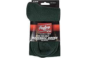 Rawlings Forest Green Softball Socks: Elevate Your Game with Comfort and Style