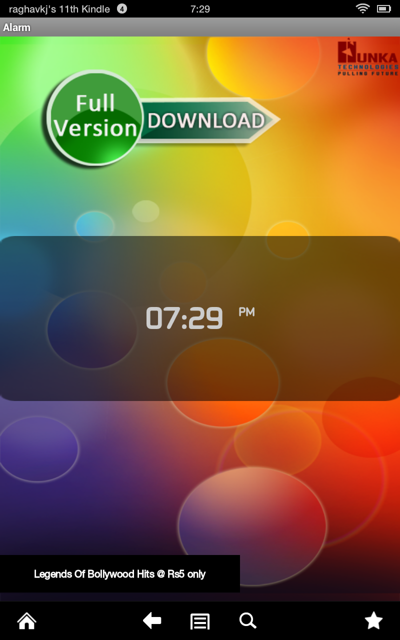 Custom Alarm Clock Free App on Amazon Appstore