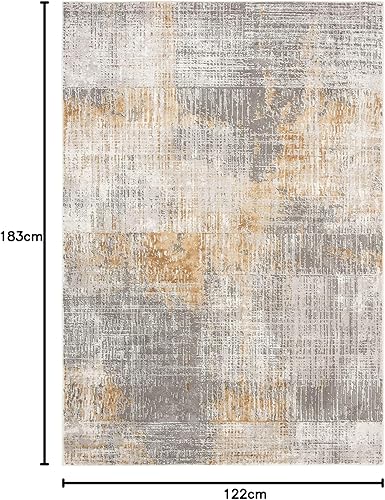 Miniatura 49 de SAFAVIEH Craft Collection - Alfombra cuadrada de 6 pies 7 pulgadas, gris y azul, diseño abstracto moderno, no desprende pelusa y de fácil cuidado