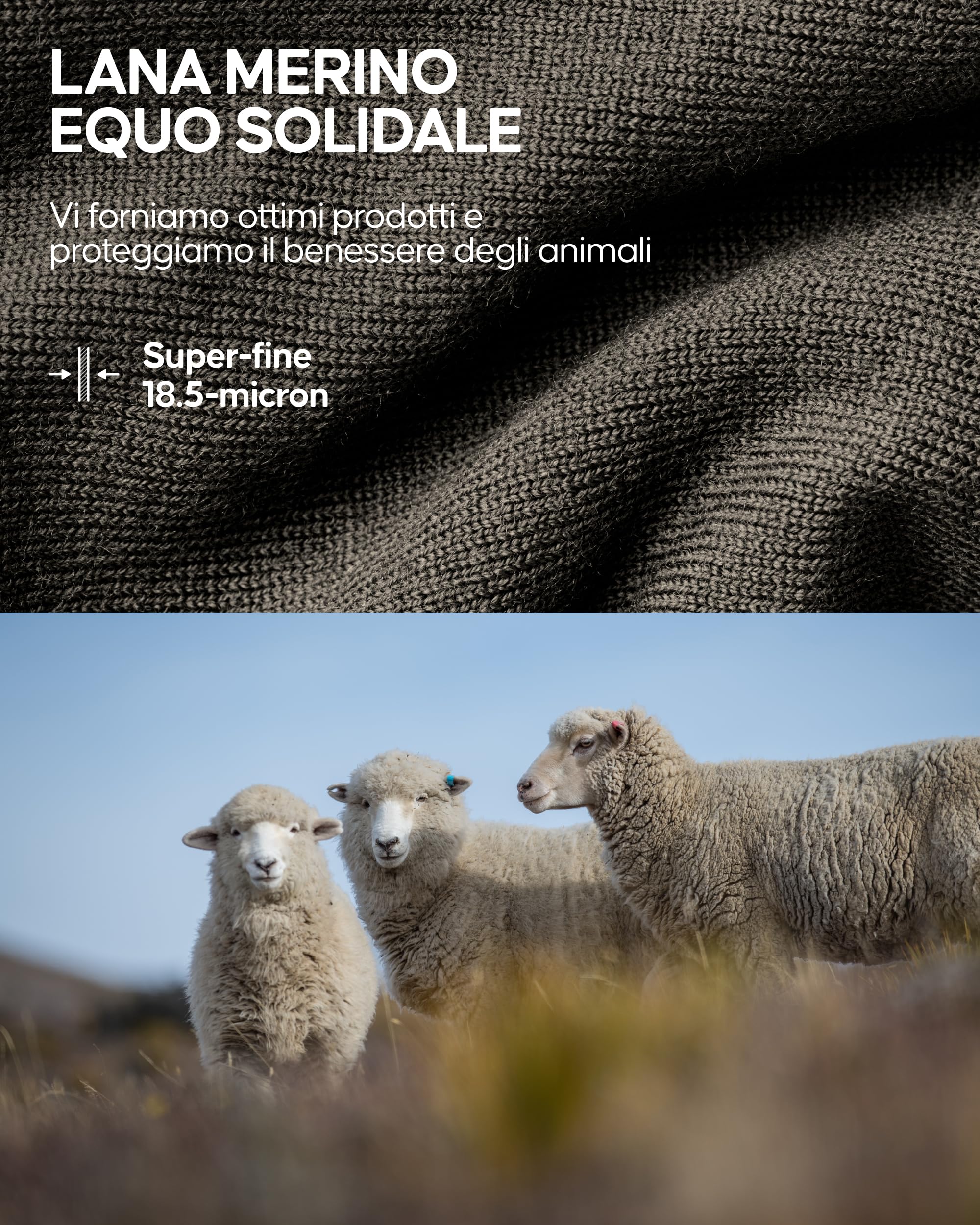 DANISH ENDURANCE Scaldacollo in Lana Merino per Uomo e Donna, Copricollo, Sciarpa, Coprifaccia Sportivo
