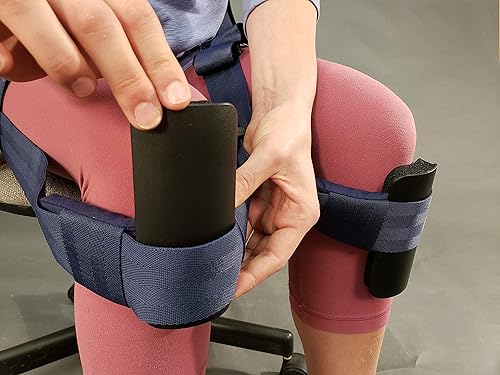 Miniatura 7 de Nada-Chair Respaldo con soporte de espalda y corrector de postura CushShins se convierte en bolsa convertible (negro)