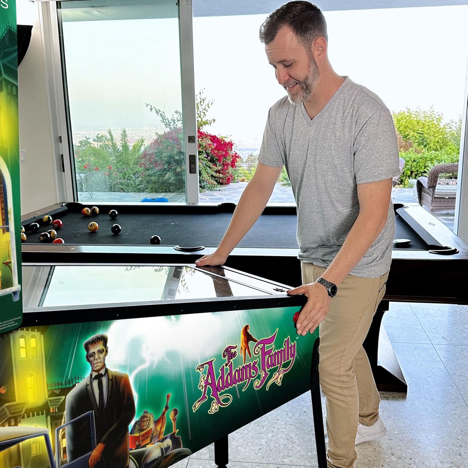 AtGames Legends Pinball 4KP The Addams Family Premium Starter