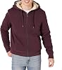 Amazon Essentials Men's Sherpa-Lined Full-Zip Fleece Hoodie