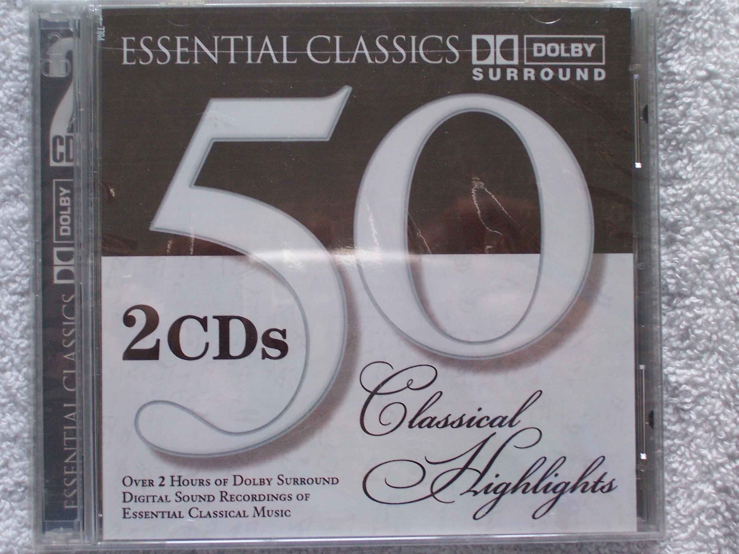 50 Classical Highlights: Essential Classics [Audio CD]